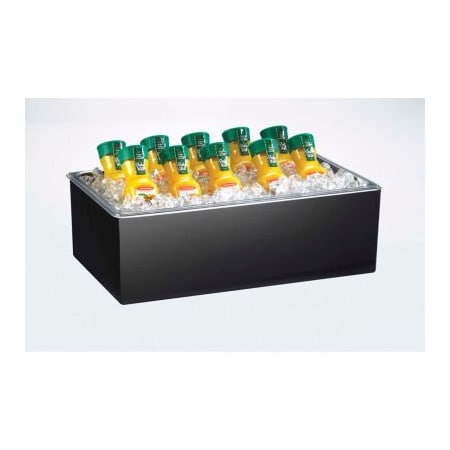 Cal-Mil Cal-Mil 475-6-13 Melamine Housing 6"W x 7"D x 7"H Black 475-6-13